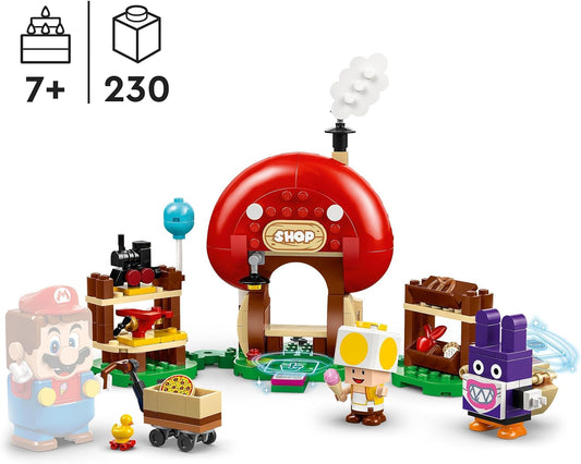 LEGO® | Super Mario: Nabbit at Toad's Shop Expansion Set (71429)