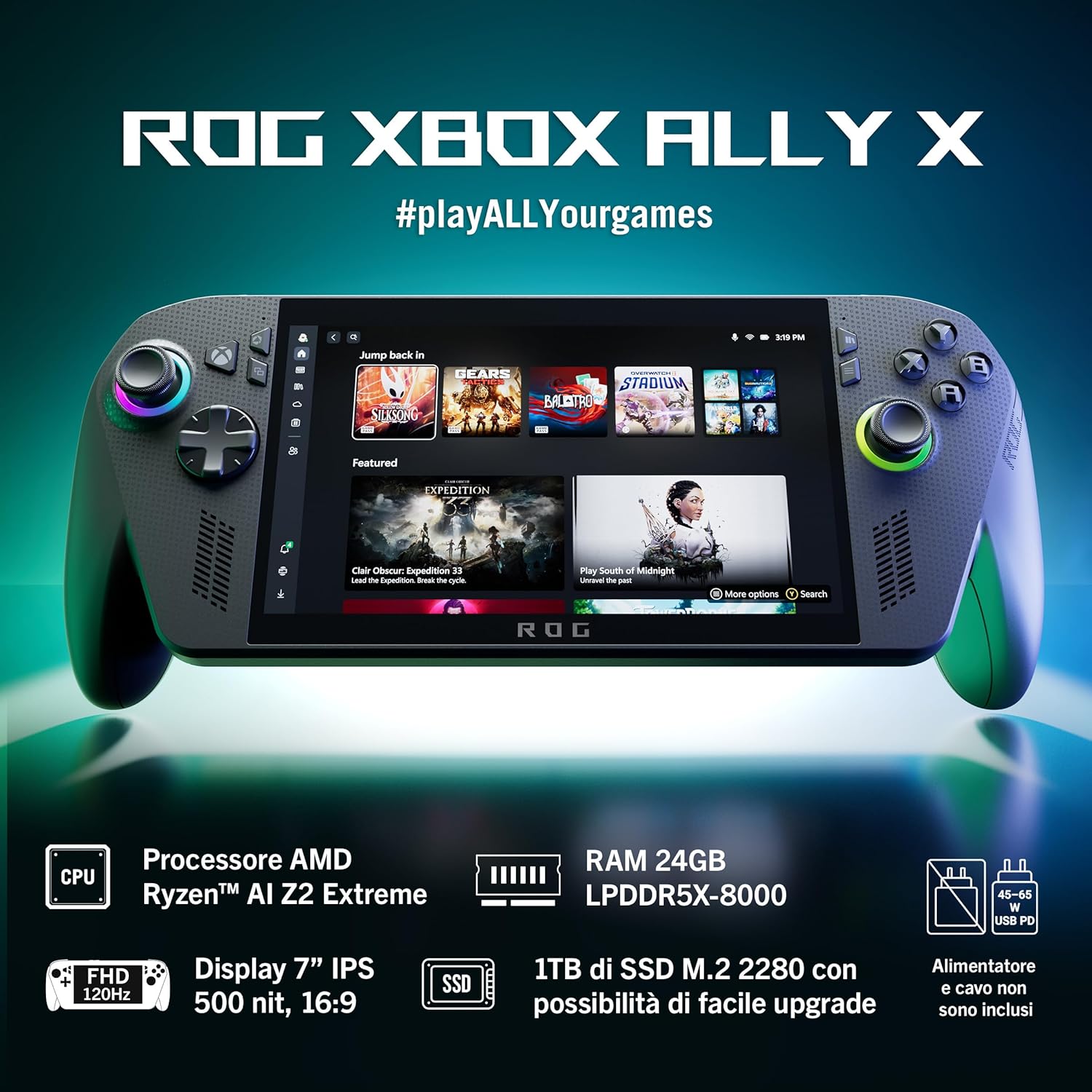 ASUS ROG Xbox Ally X 2025