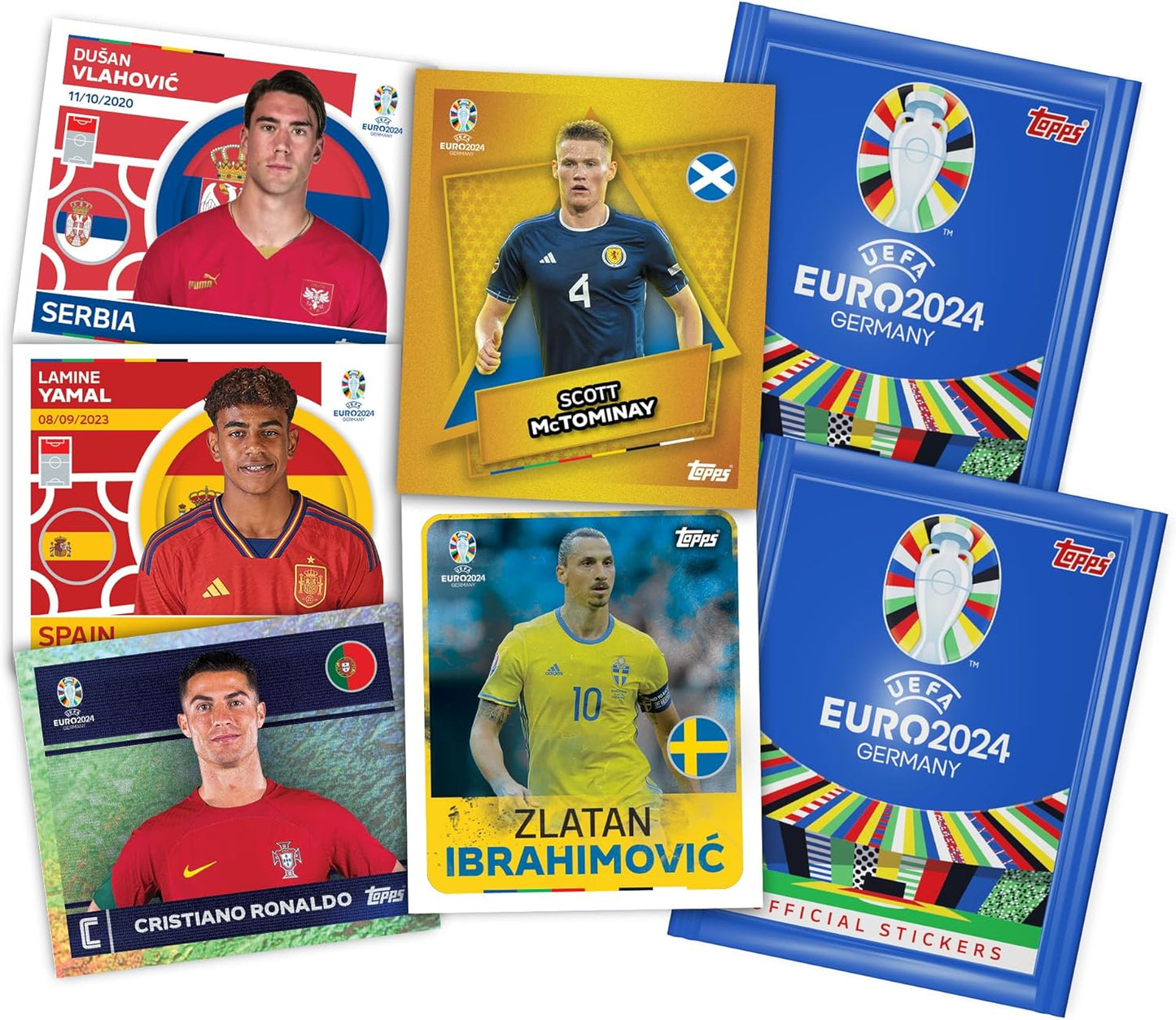 Topps Official Sticker Collection - UEFA Euro 2024 Sticker Packet
