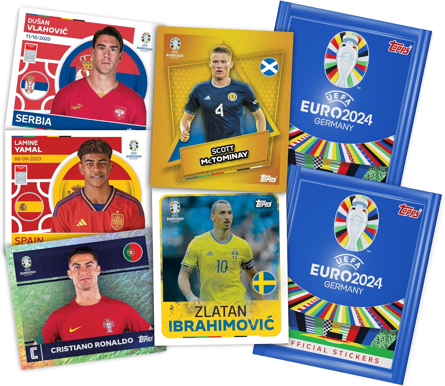 Topps Official Sticker Collection - UEFA Euro 2024 Sticker Packet
