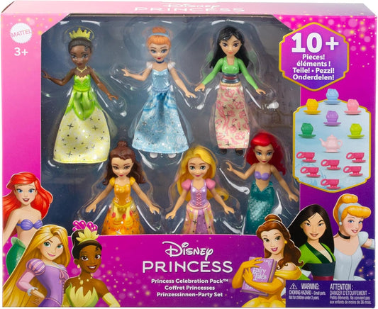 Disney Princess Small Dolls Collection (6 Pack)