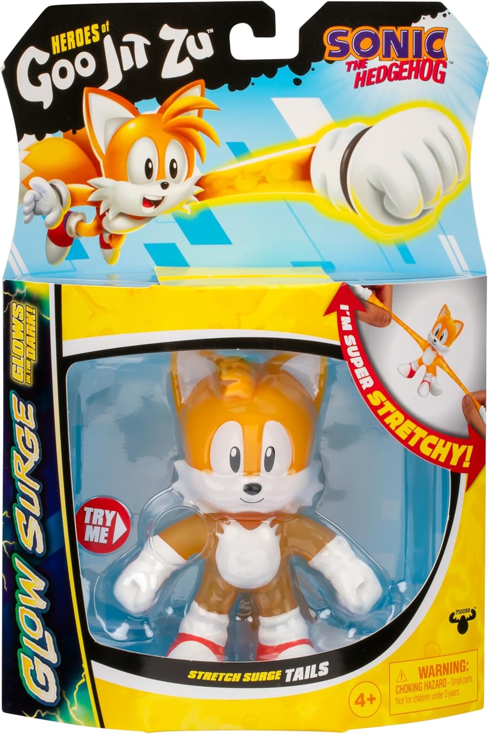 Goo Jit Su Sonic Hero Glow Surge Pack - Tails