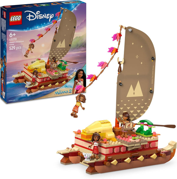 LEGO® | Disney Princess: Moana's Adventure Canoe (43270)