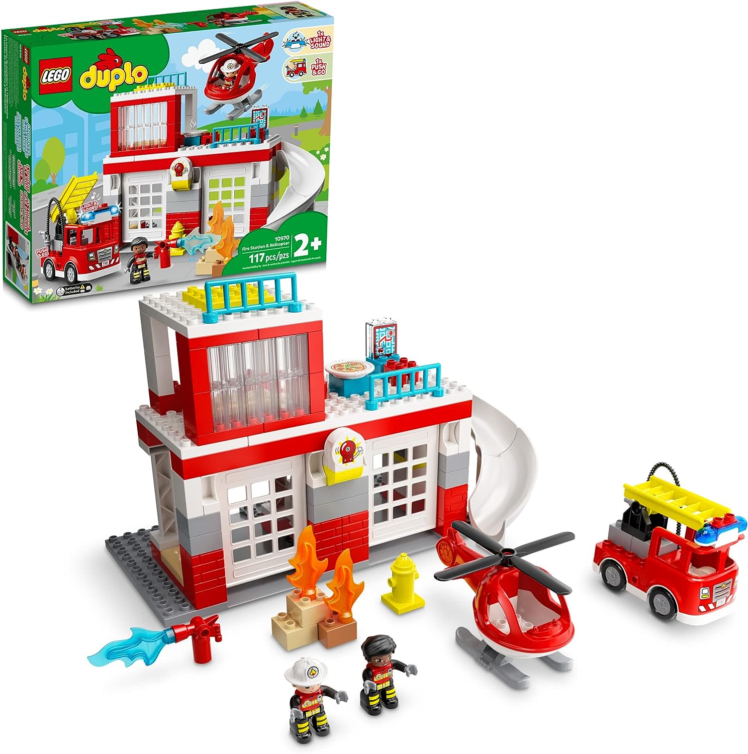 LEGO® | DUPLO: Fire Station & Helicopter (10970)