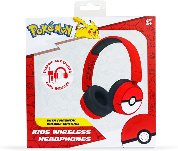 Pokemon Pokeball Wireless Headphones