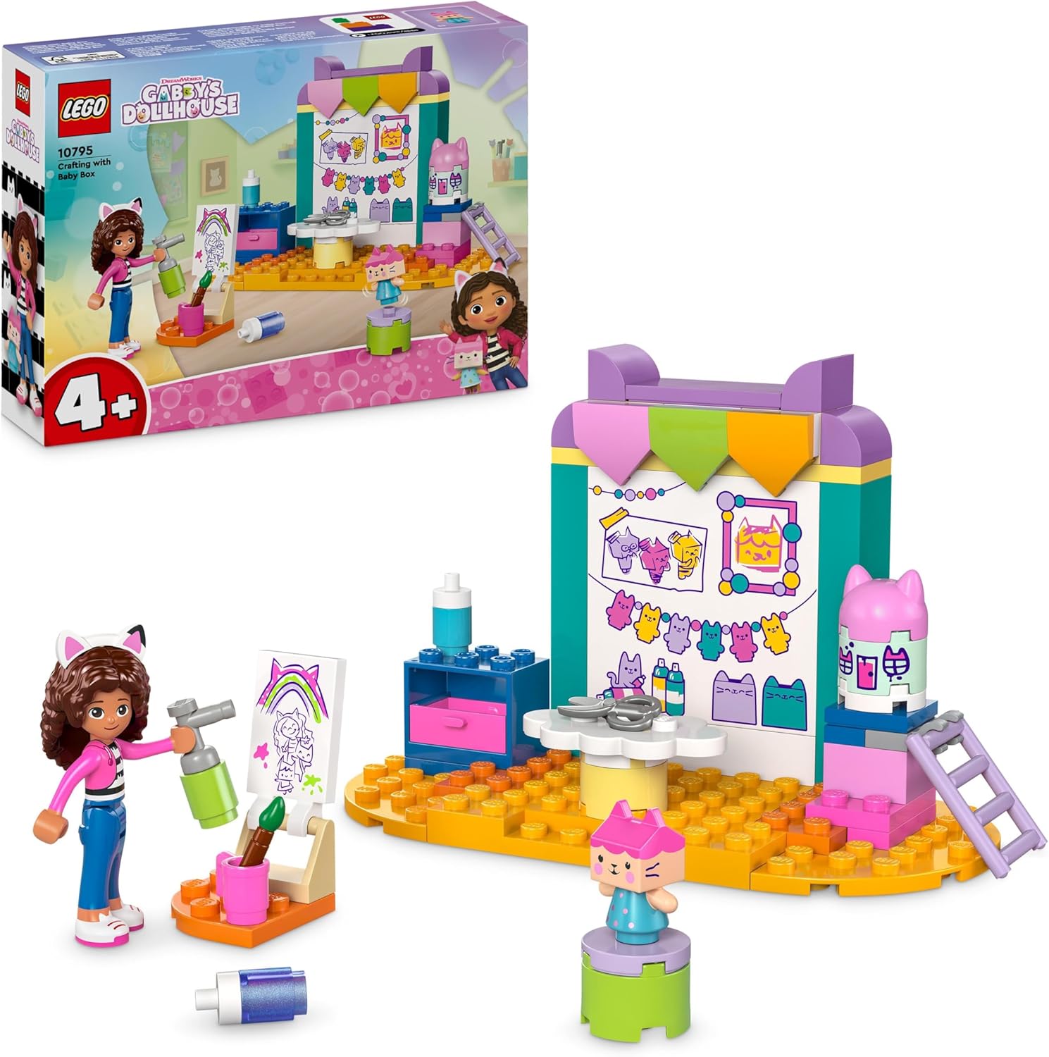 LEGO® | Gabby's Dollhouse: Crafting with Baby Box (10795)