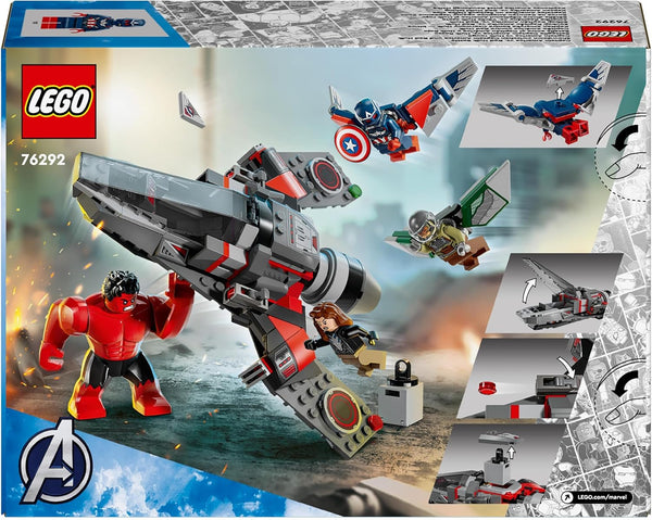LEGO® | Marvel: Captain America vs. Red Hulk Battle (76292)