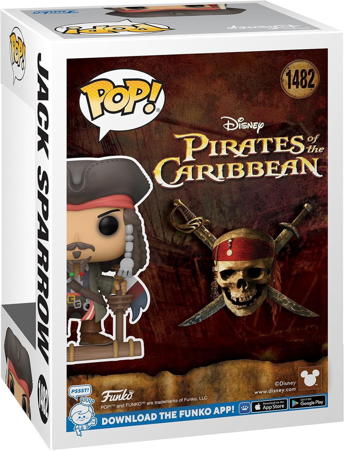Funko POP! : Pirates of the Caribbean - Jack Sparrow Exclusive