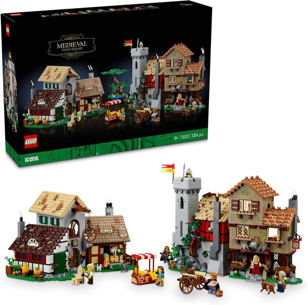 LEGO® | Exclusive, Icons: Medieval Town Square (10332)