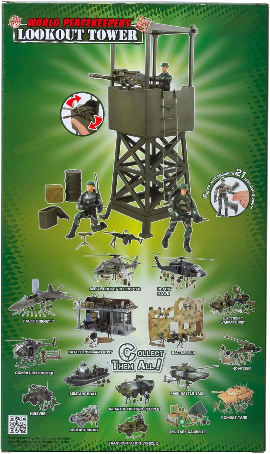 World Peacekeepers - Lookout Tower And Figures