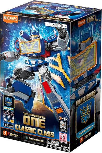 Blokees - Transformer Model Kit Classic Class 17 - Soundwave (Movie One)