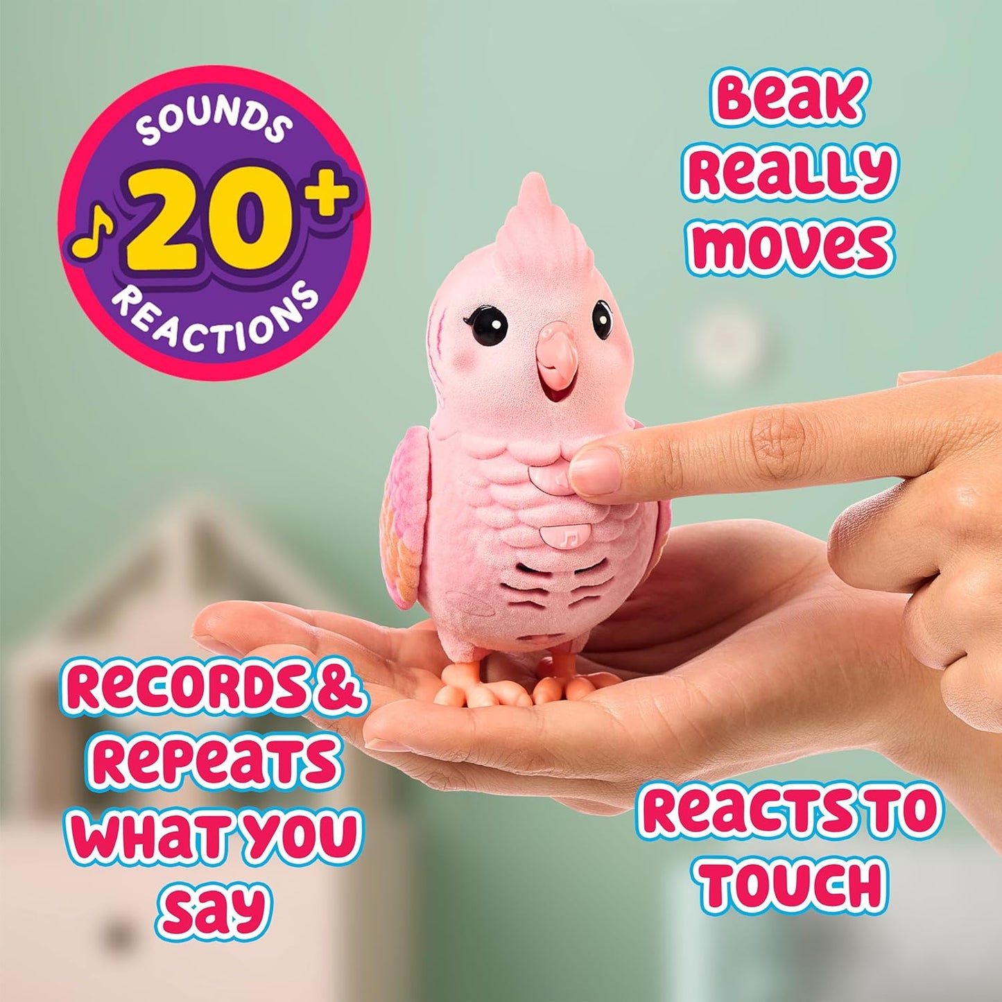 Little Live Pets My Really Real S2 Bird & Cage Rosie