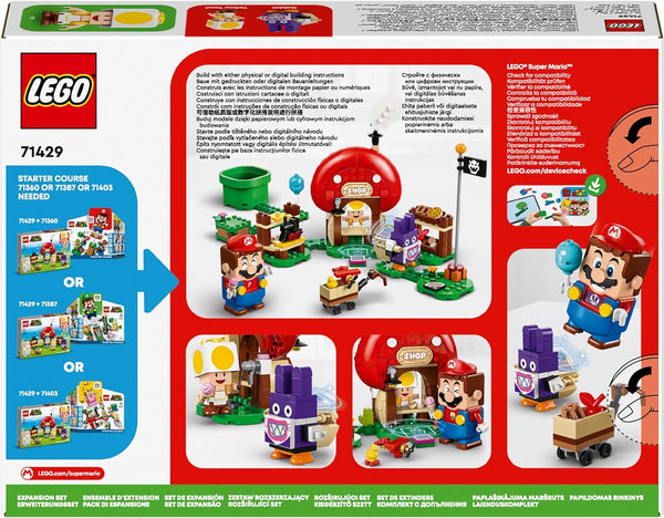 LEGO® | Super Mario: Nabbit at Toad's Shop Expansion Set (71429)