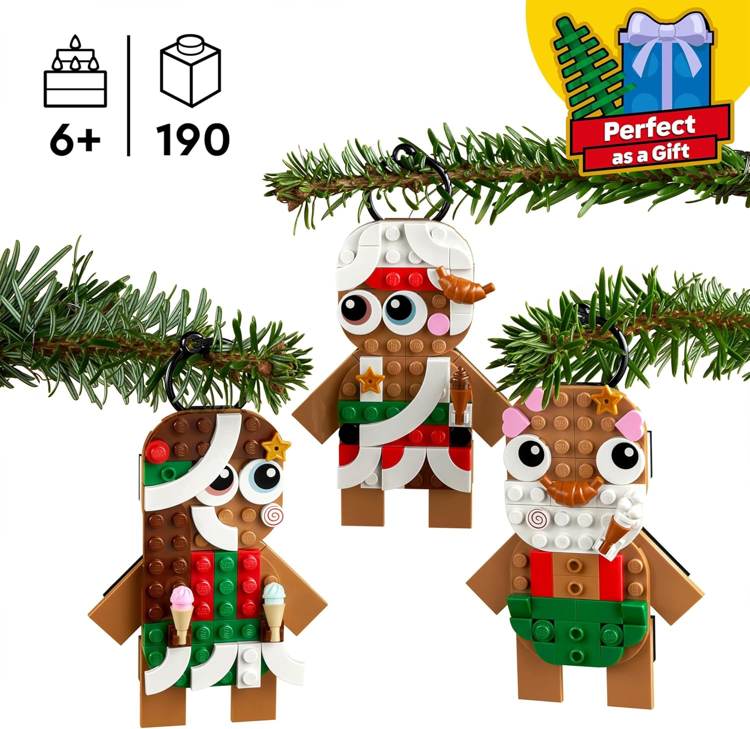 LEGO® | Seasonal: Gingerbread Ornaments (40642)