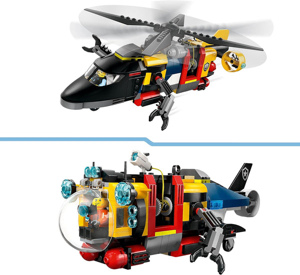 LEGO® | City: Helicopter, Fire Truck & Submarine Remix (60462)