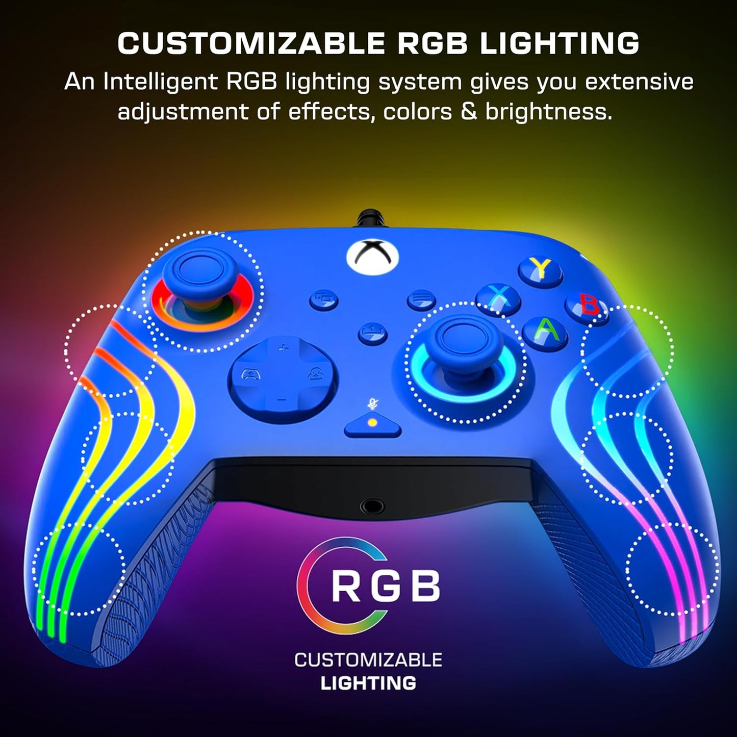 Turtle Beach Afterglow Wave Blue | Xbox Series X