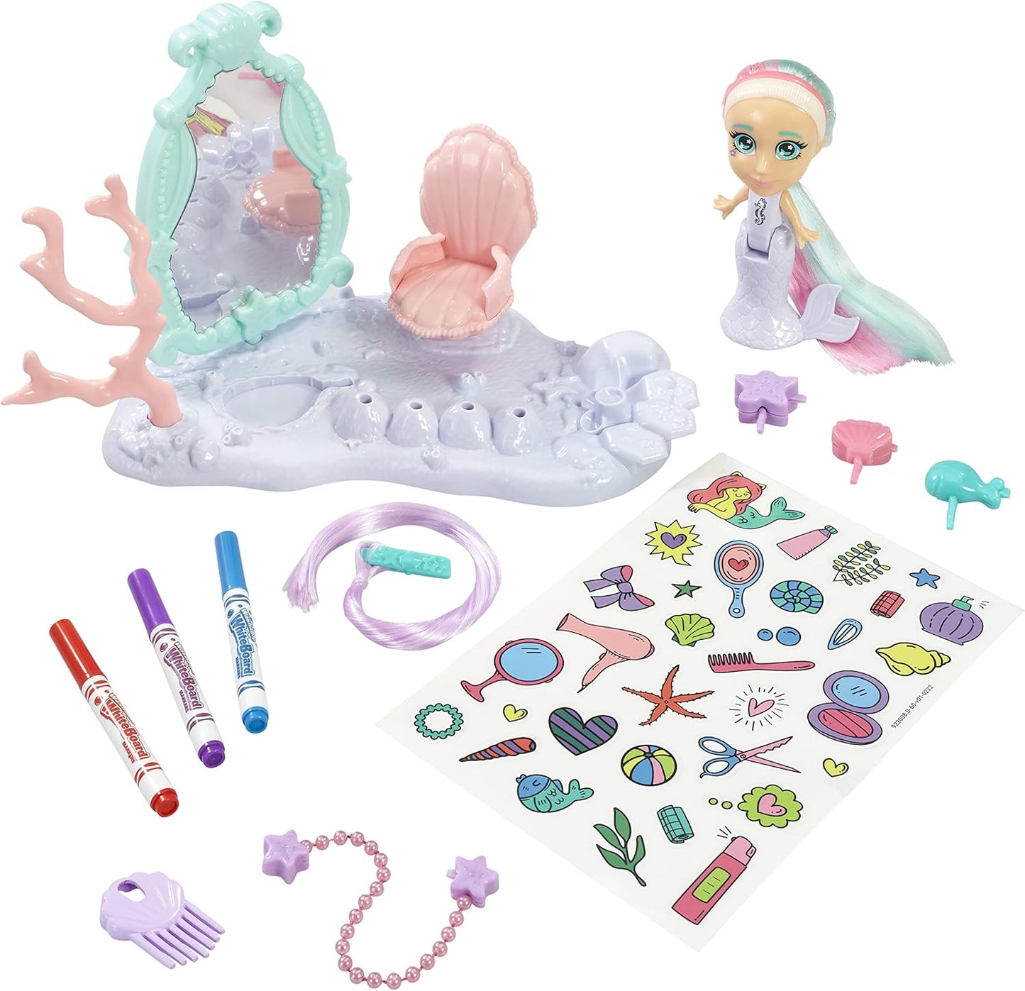 Crayola Colour n Style Mermaid - Maya's Hair Braiding Sea Salon