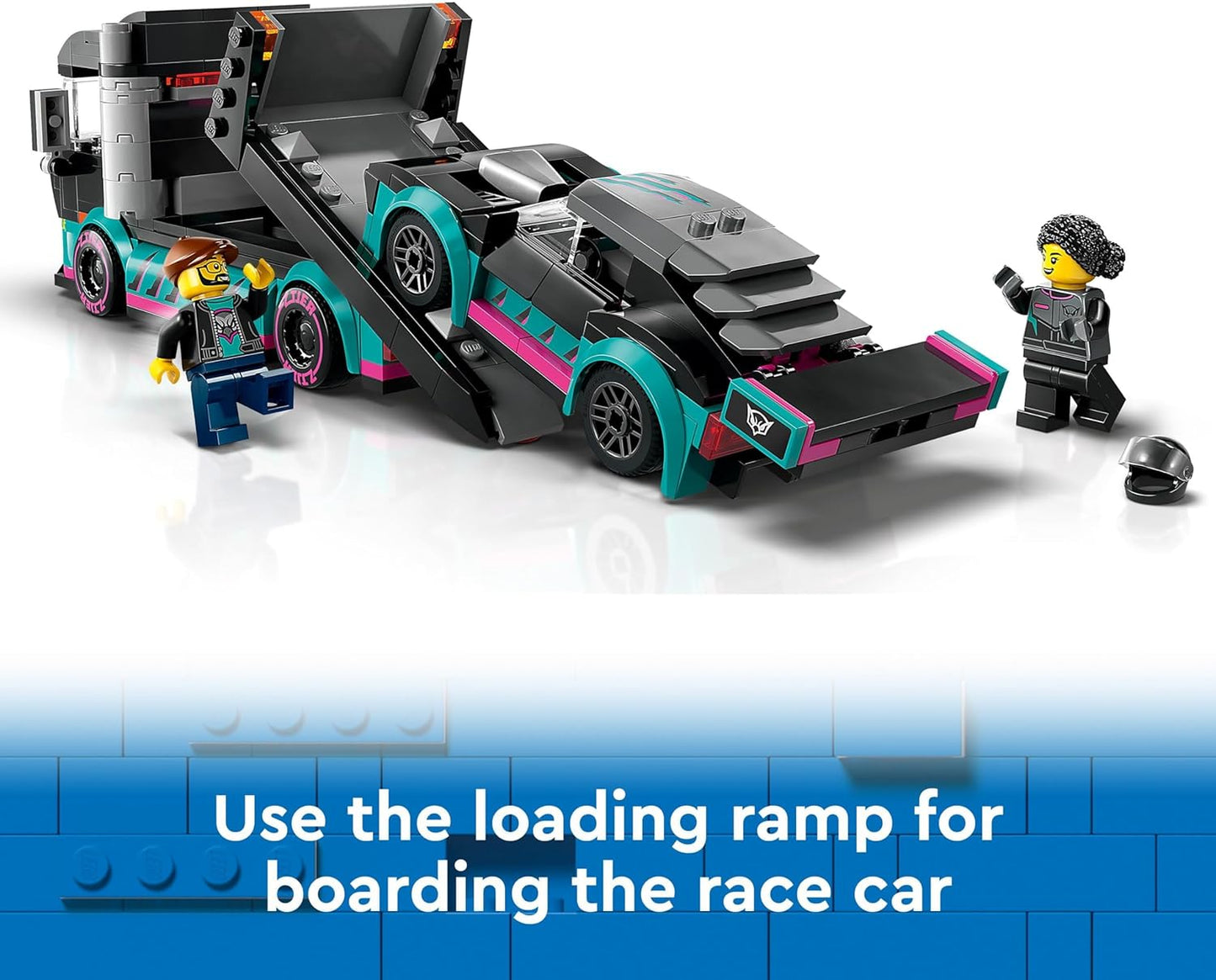 LEGO® | City: Race Car and Car Carrier Truck (60406)