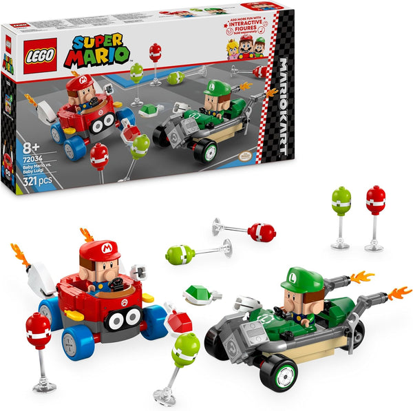 LEGO® | Mario Kart: Baby Mario vs. Baby Luigi (72034)