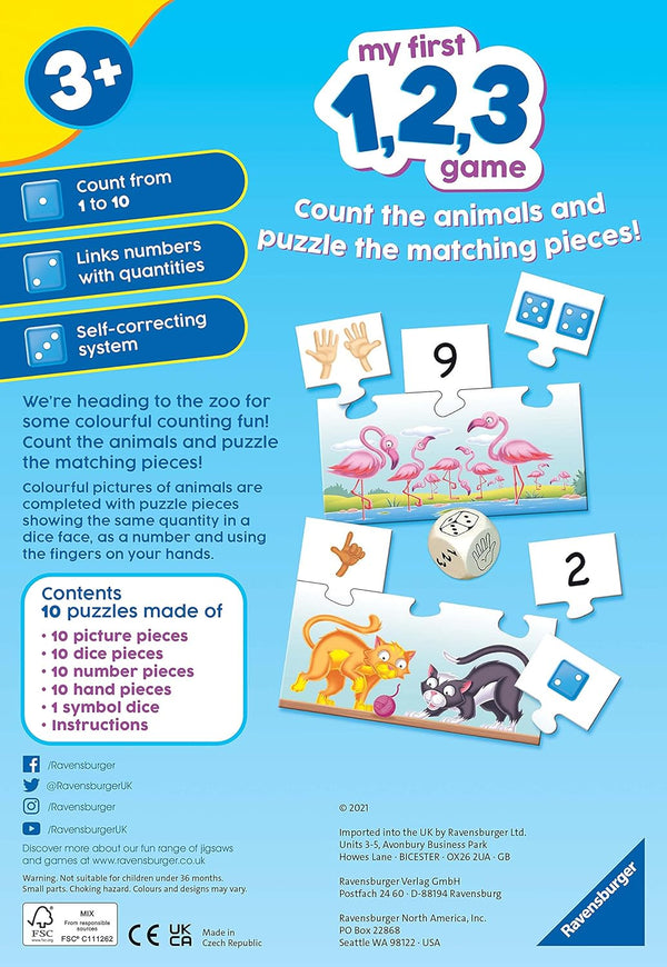 RAVENSBURGER: MY FIRST 123 GAME