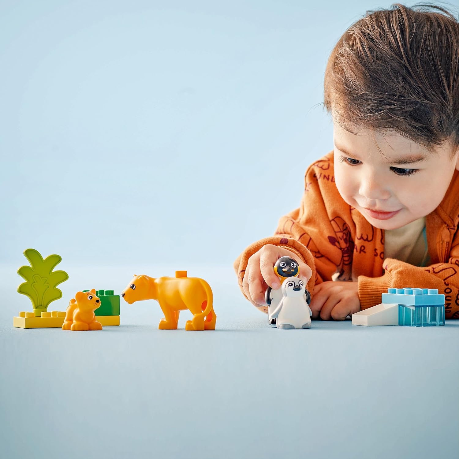 LEGO® | DUPLO: Wild Animal Families - Penguins & Lions (10442)