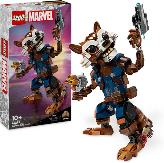 LEGO® | Marvel: Rocket & Baby Groot (76282)