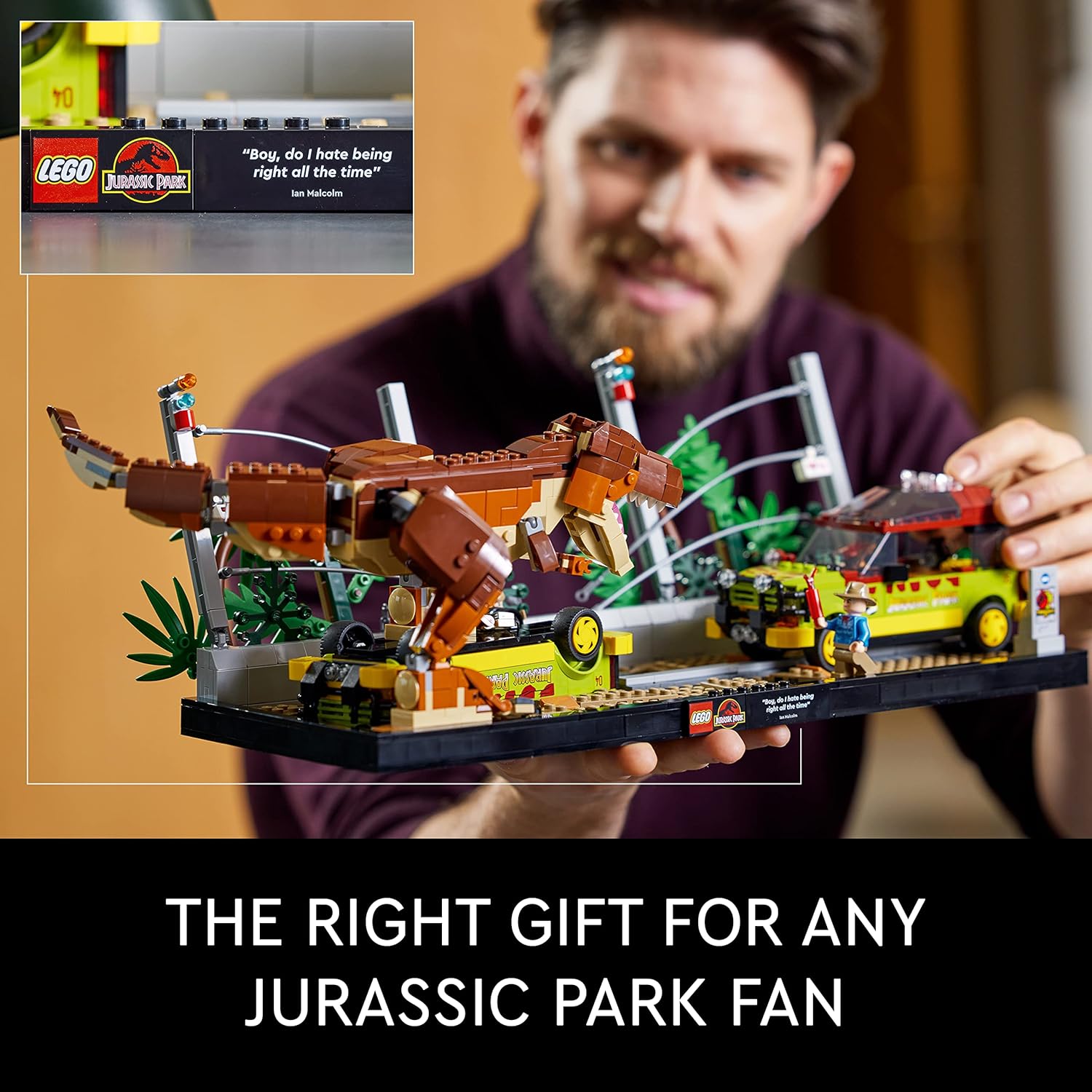 LEGO® | Jurassic Park: T-Rex Breakout (76956)