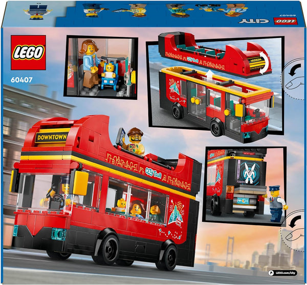 LEGO® | City - Red Double-Decker Sightseeing Bus (60407)