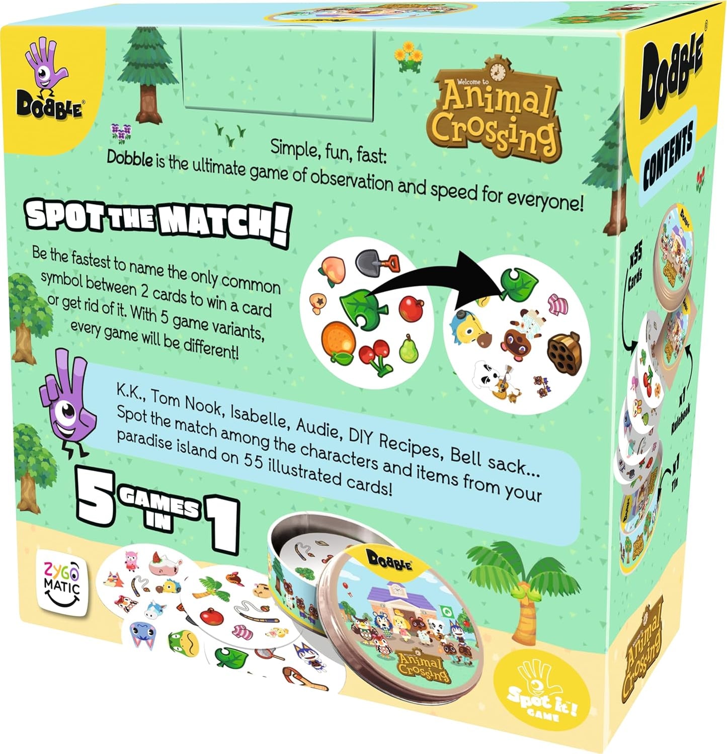 Dobble Animal Crossing