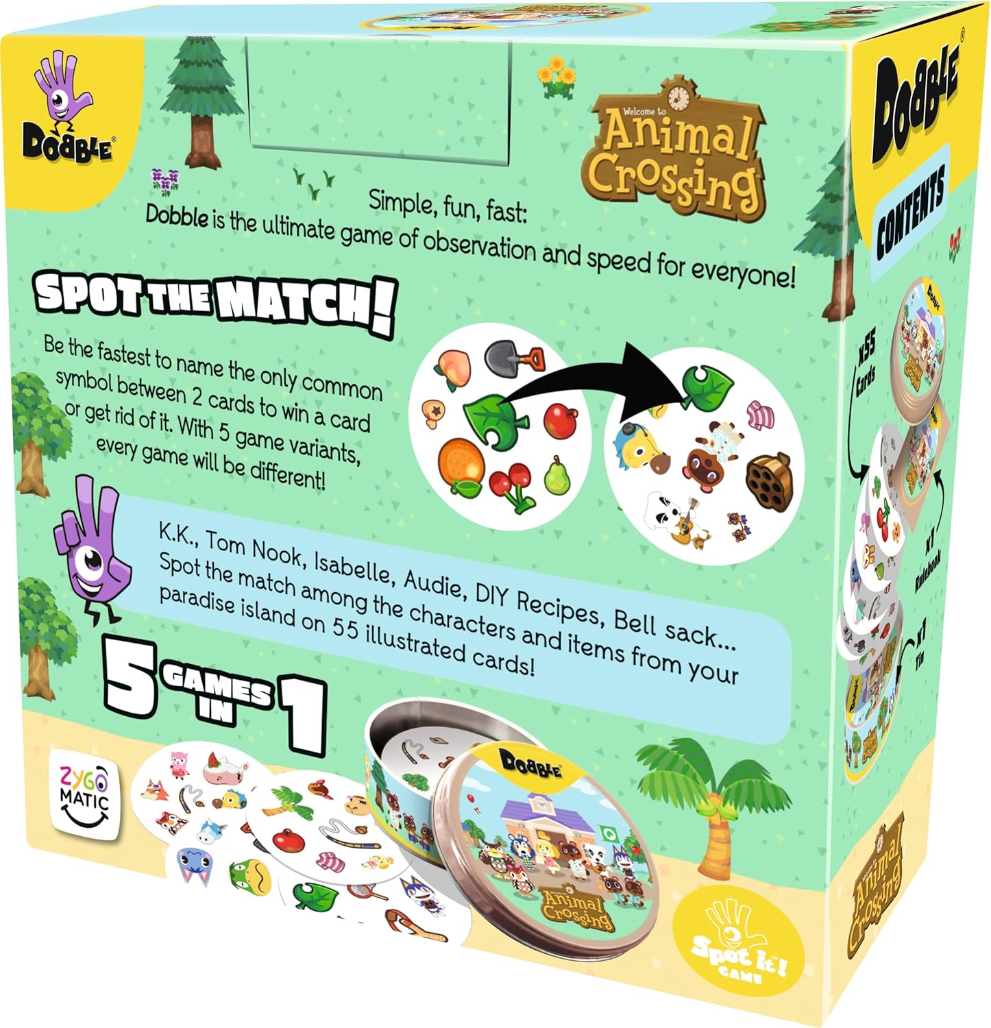 Dobble Animal Crossing