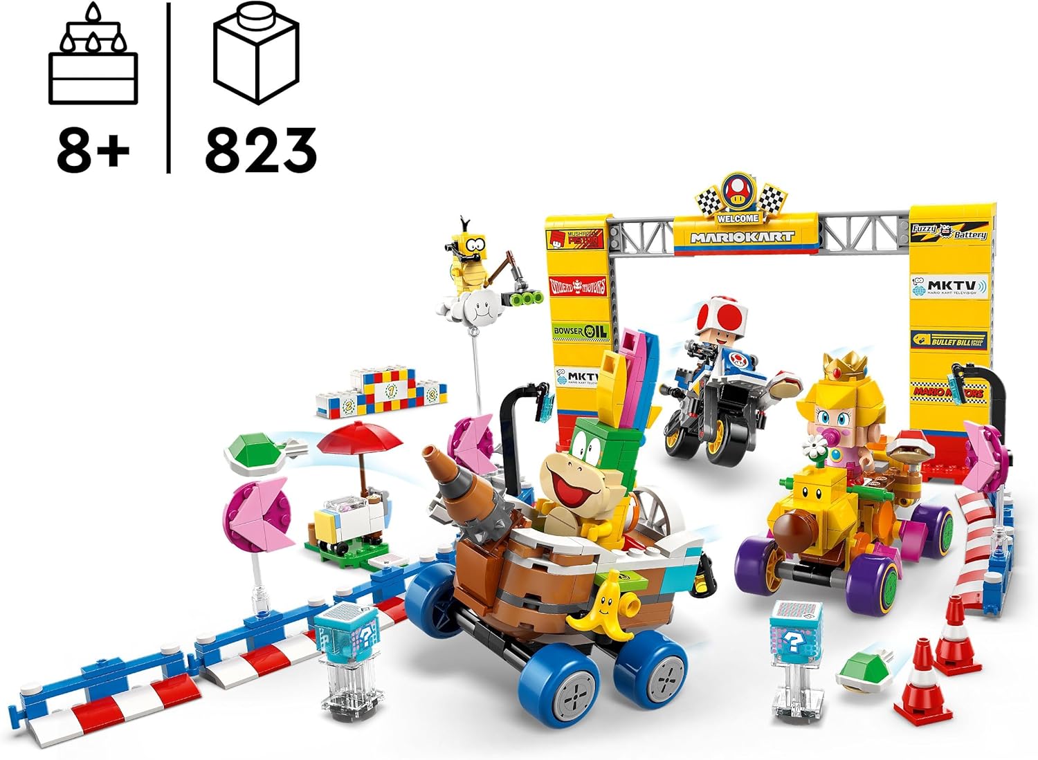 LEGO® | Mario Kart: Baby Peach & Grand Prix Set (72036)
