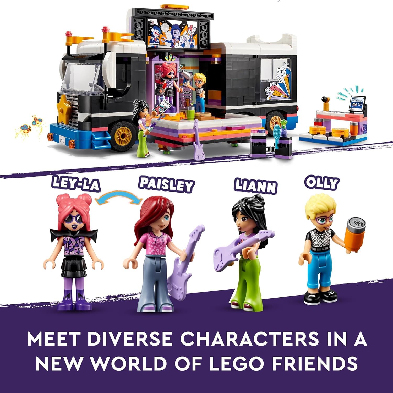 LEGO® | Friends: Pop Star Music Tour Bus (42619)