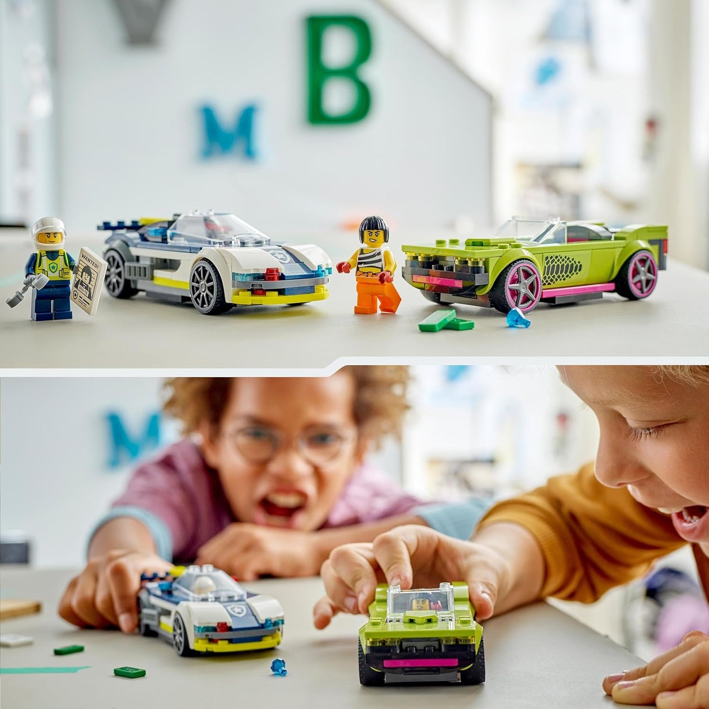 LEGO® | City: Police Car and Muscle Car Chase (60415)