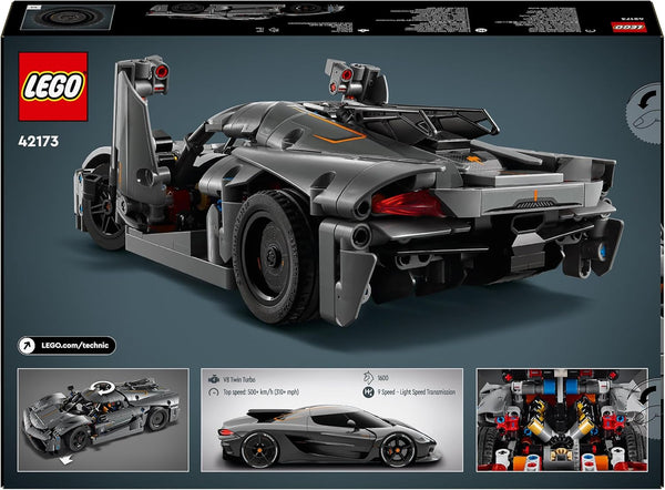 LEGO® | Technic: Koenigsegg Jesko Absolute Grey Hypercar (42173)