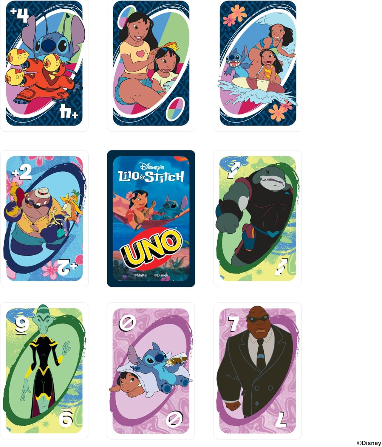 Uno Cards - Lilo & Stitch
