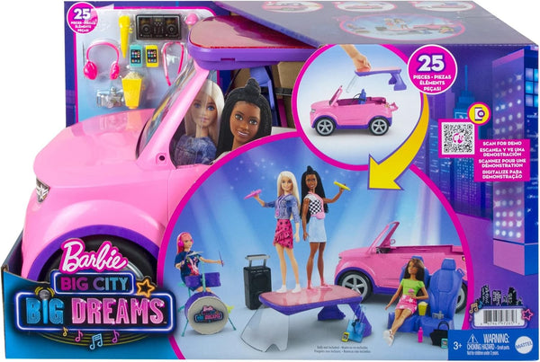 Barbie: Big City, Big Dreams Transforming Vehicle Playset