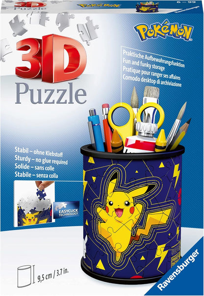 Ravensburger Pokémon Pencil Holder 54 Piece 3D Puzzle