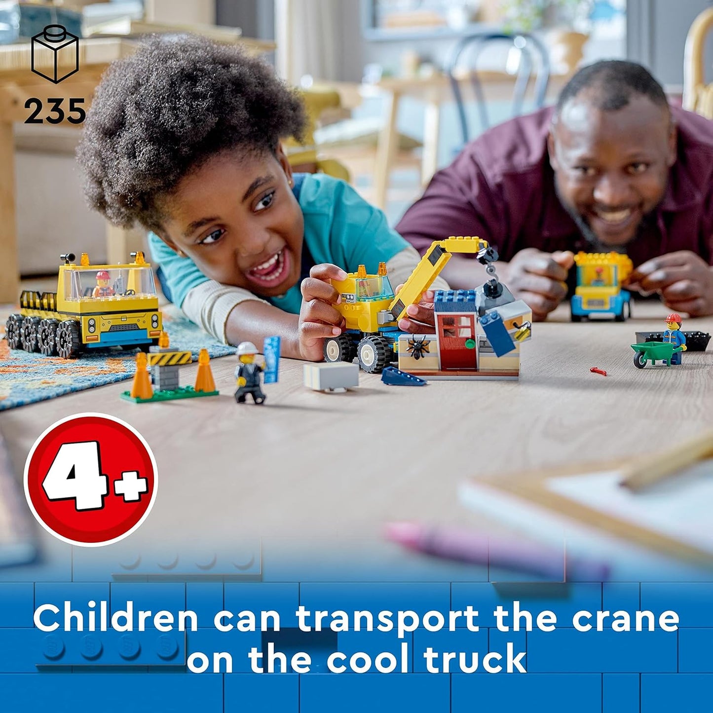 LEGO® | City: Construction Trucks and Wrecking Ball Crane (60391)