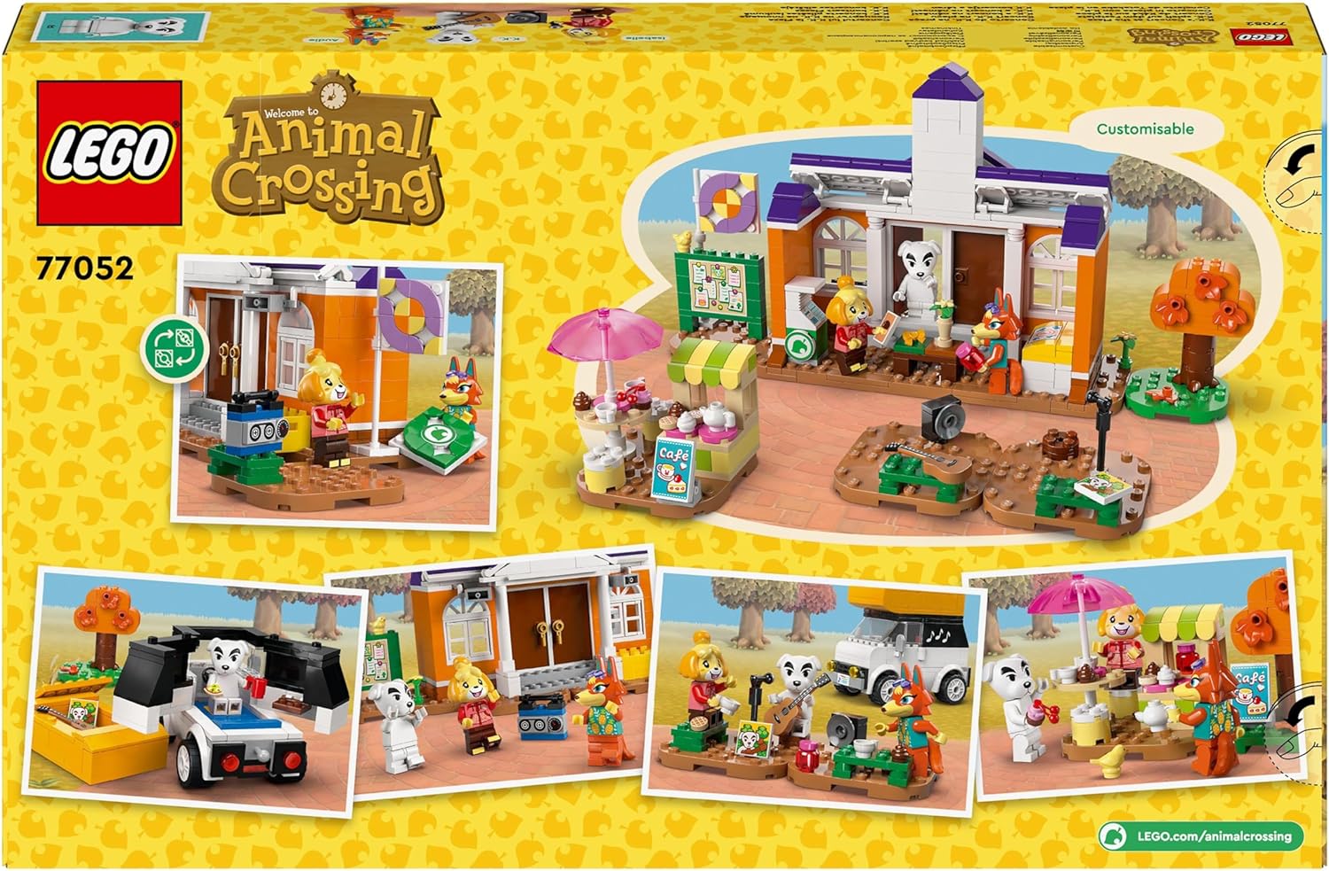 LEGO® | Animal Crossing: K.K.'s Concert at the Plaza (77052)