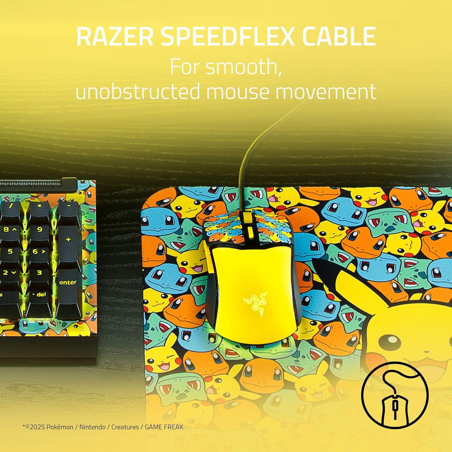 Razer Cobra Pokemon Edition - Lightweight Wired Gaming Mouse