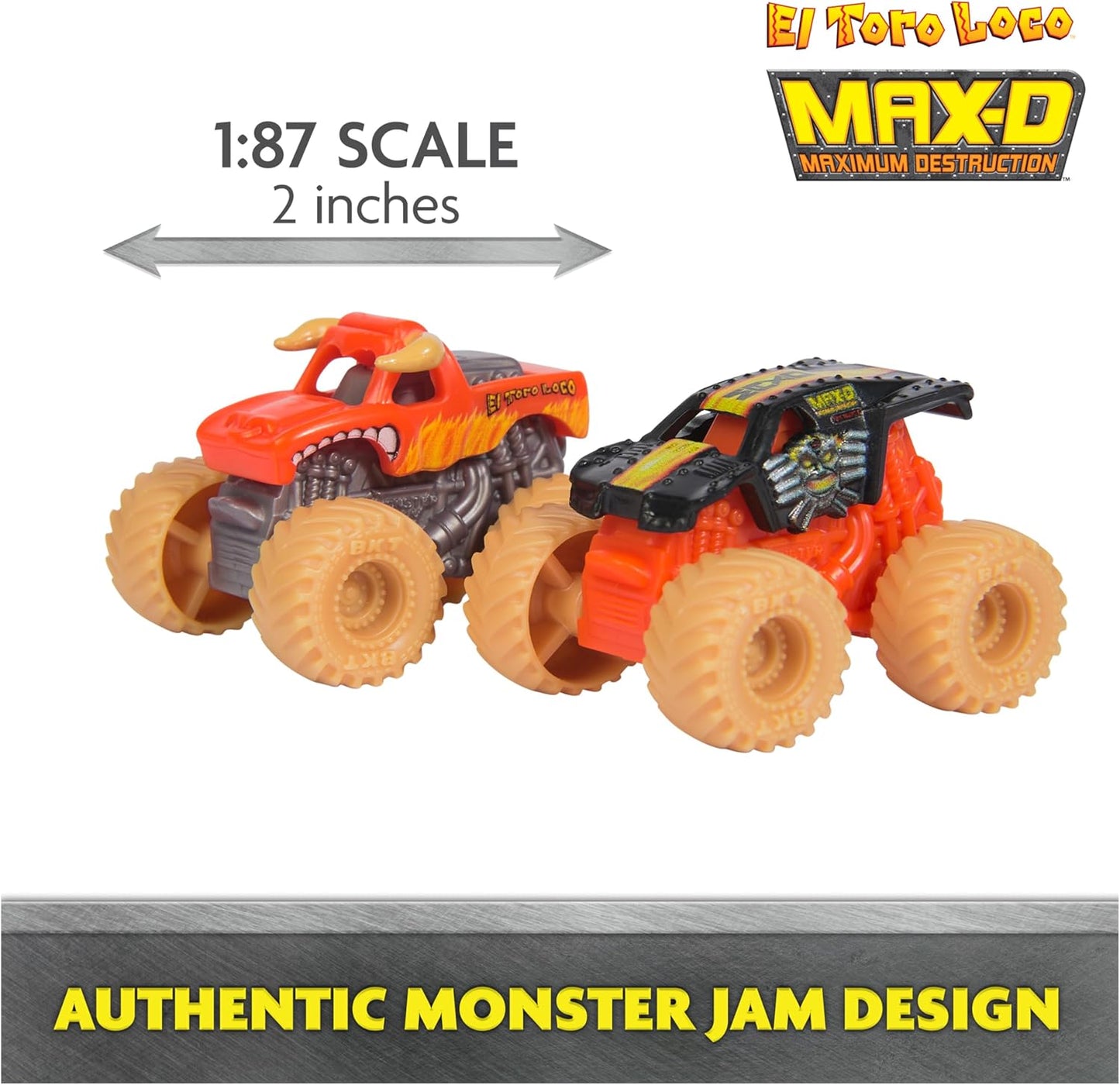 Monster Jam El Toro Loco Venom Velocity Scorpion