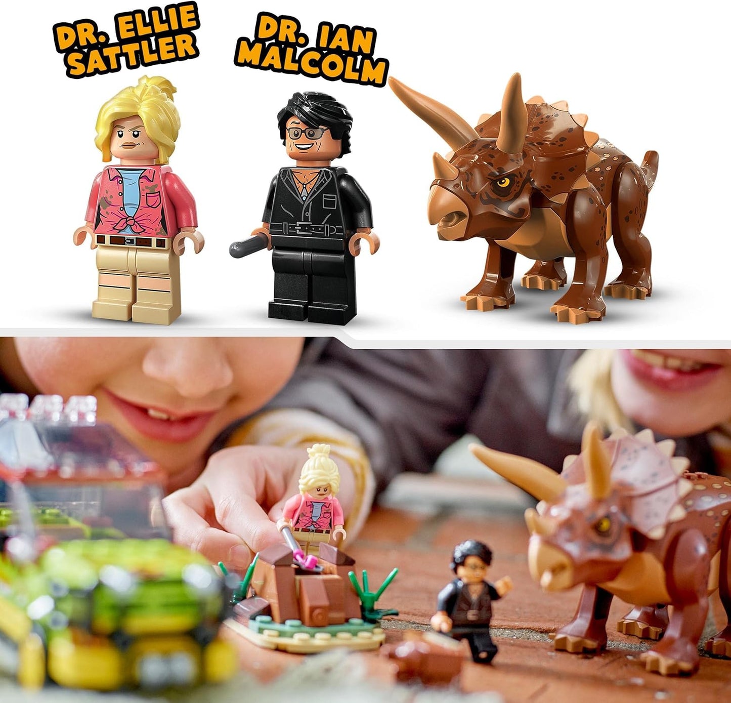 LEGO® | Jurassic Park: Triceratops Research (76959)