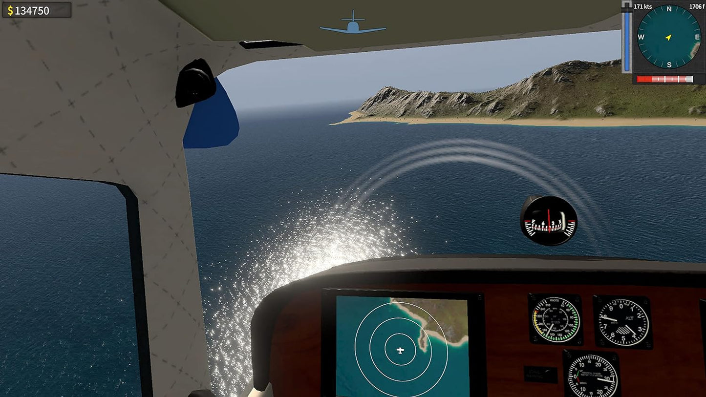 Coastline Flight Simulator (PlayStation 5)