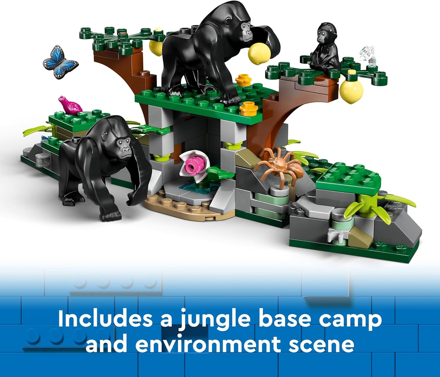 LEGO® | City: Jungle Explorer Helicopter at Base Camp (60437)