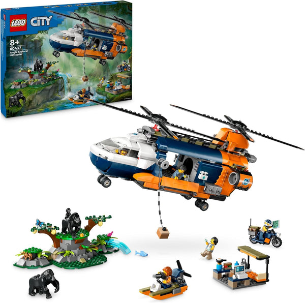 LEGO® | City: Jungle Explorer Helicopter at Base Camp (60437)