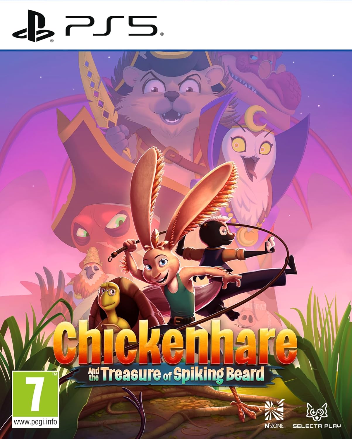 Chickenhare And The Treasure of Spiking Beard (PlayStation 5)