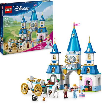 LEGO® | Disney Princess: Cinderella's Castle & Horse Carriage (43275)
