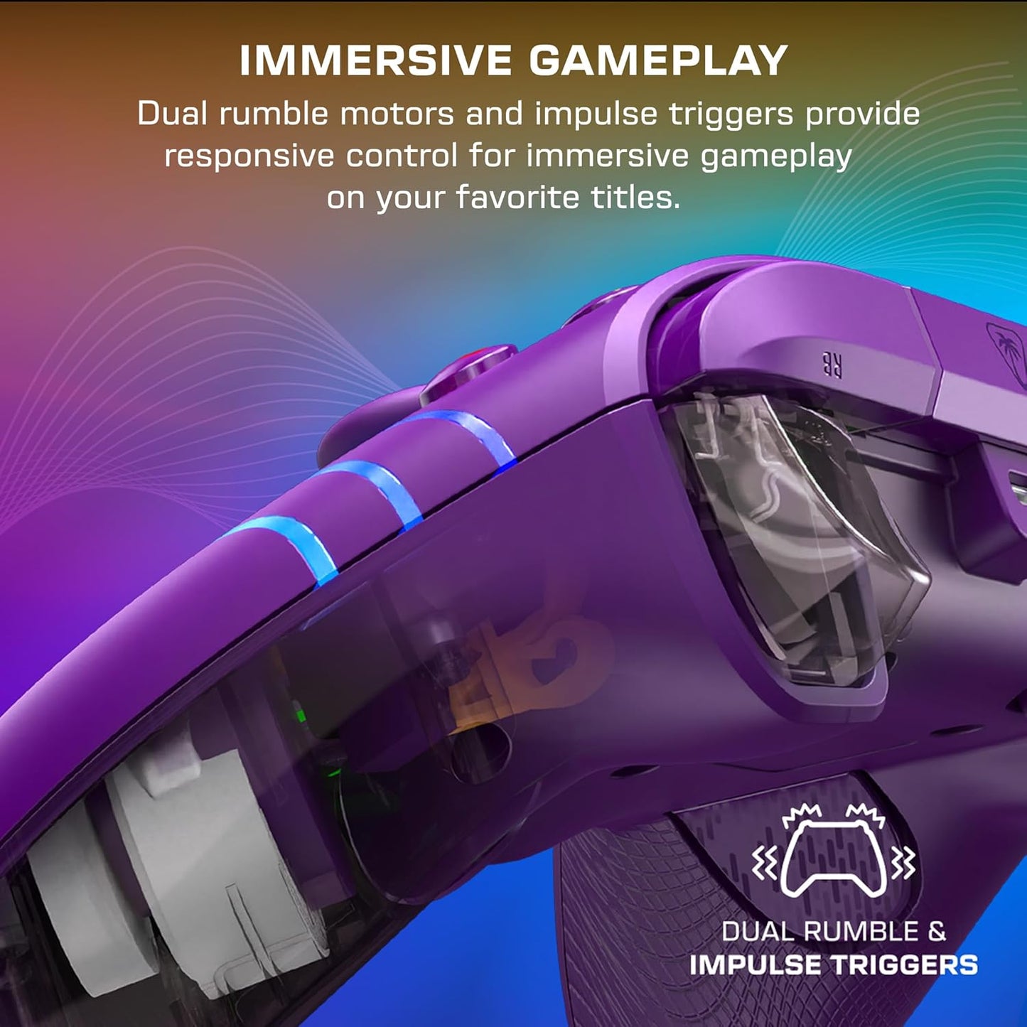 Turtle Beach Afterglow Wave Purple | Xbox Series X