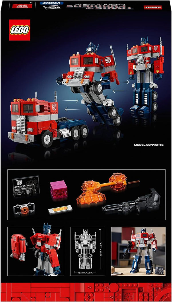 LEGO® | Icons: Transformers Optimus Prime (10302)