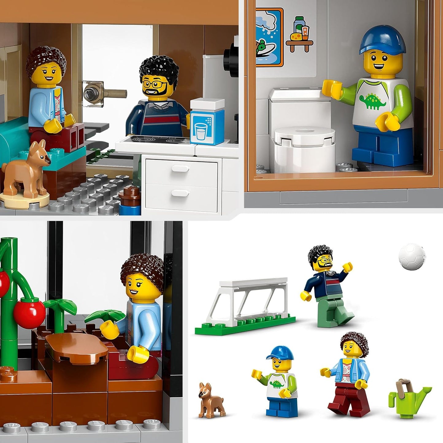 LEGO® | City: Family House and Electric Car (60398)